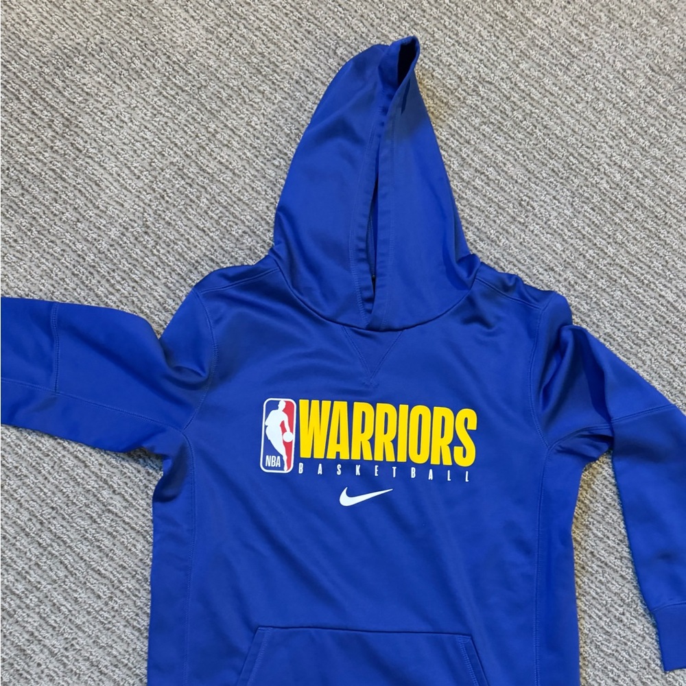 Golden State Warriors Dri-Fit Hoodie Sweatshirt - YL